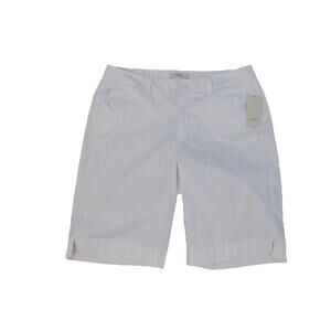 Sejour Nordstrom white Bermuda shorts womens size 20 W NWT